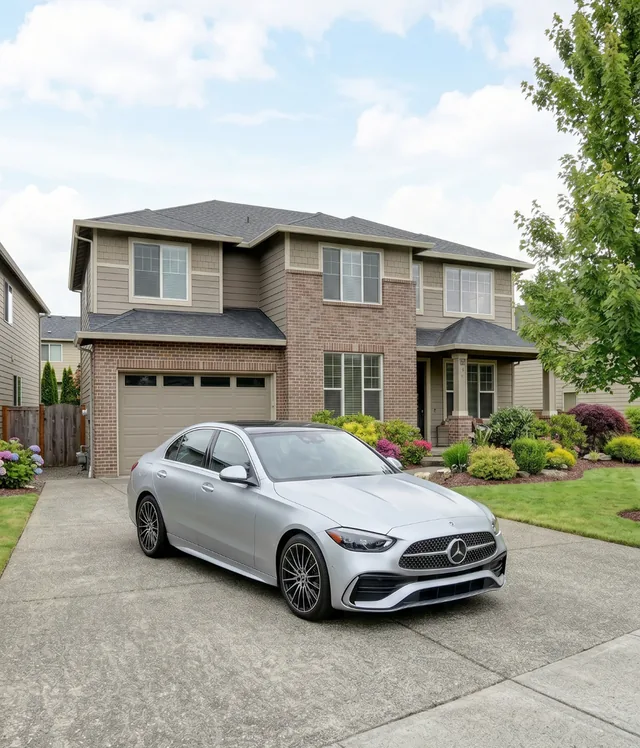 Sample Mercedes-Benz vehicle for valuation report